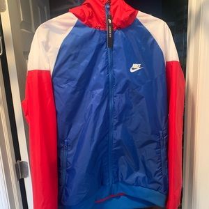 Brand new Nike red/white/blue windbreaker (Med)